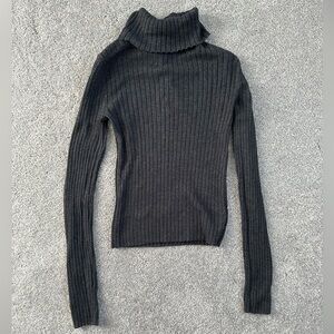 Charcoal American Eagle Turtleneck